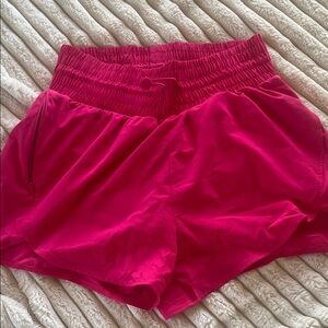 All in Motion High Waist Hot Pink Shorts